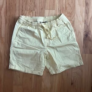 Yellow Vans Shorts Size Small